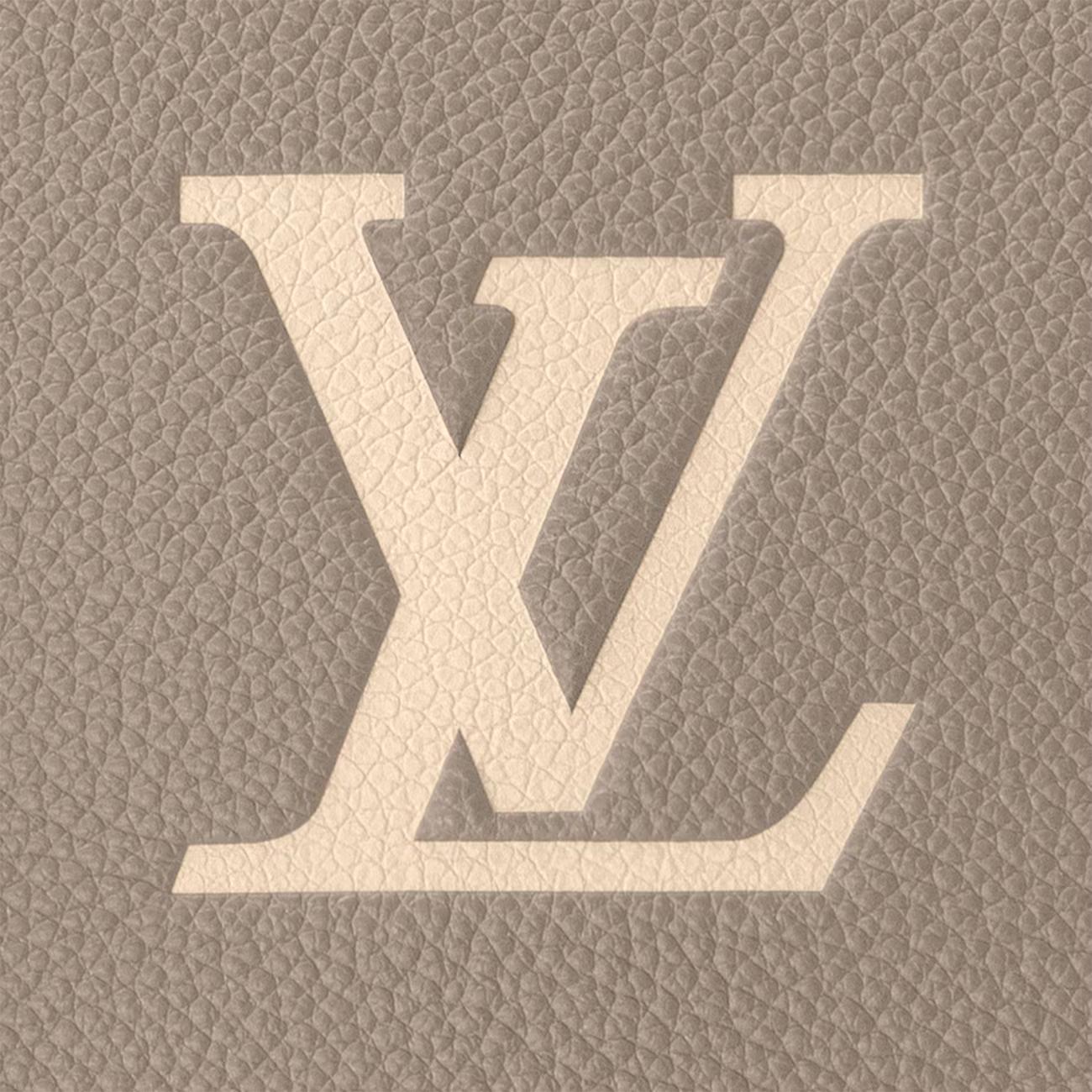 Túi Louis Vuitton Petit Palais Nữ Bicolor Xám Kem